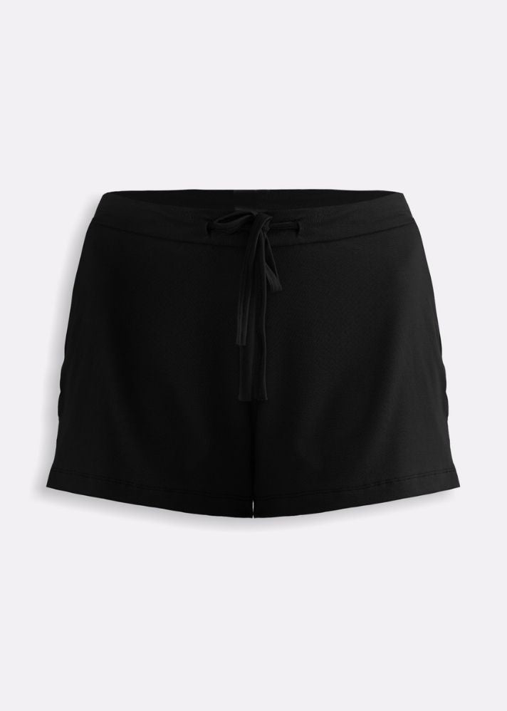 Essential Knit Shorts In Black