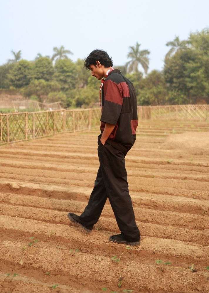 Regen Black Pants