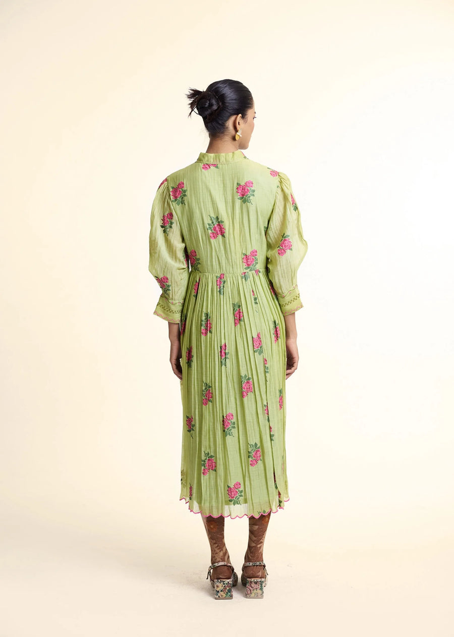 Leaf Green Blush Dress