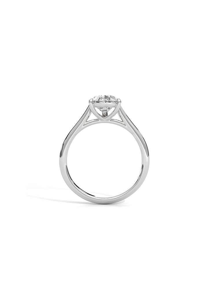 Pear Cut Solitaire Ring-Cat0160