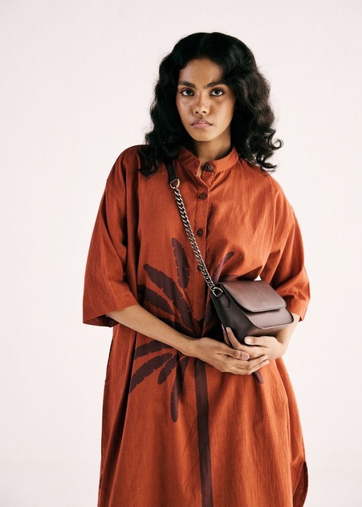 Rustic Palm Kurta Set