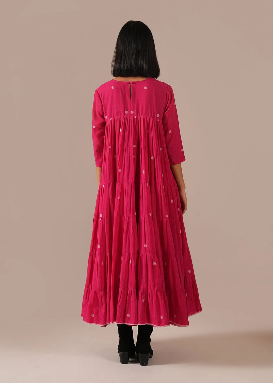 Fuchsia Halo Dress