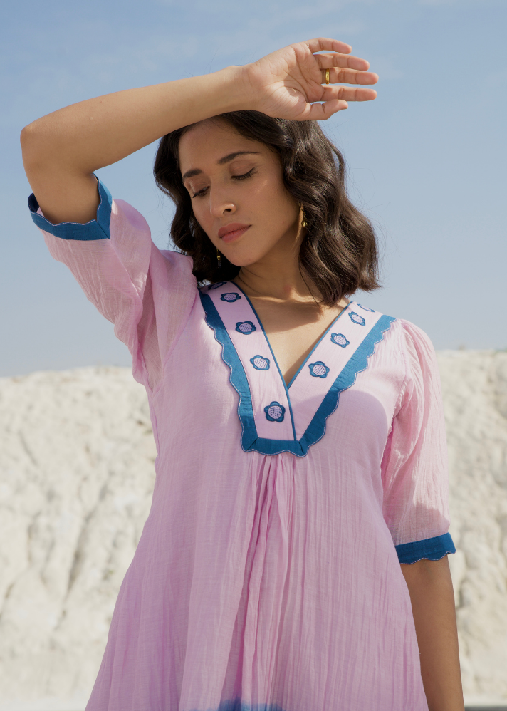 Cobalt Lavender Dress