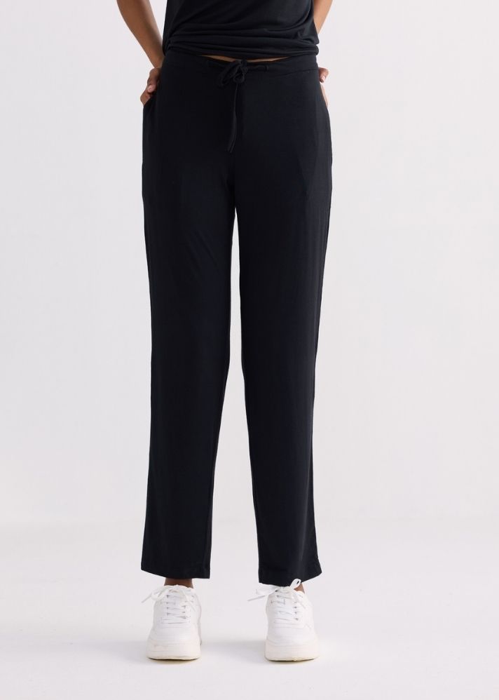 Wide Leg Pant In Black