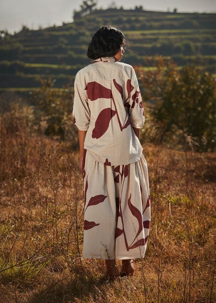 Burnt Sienna Skirt