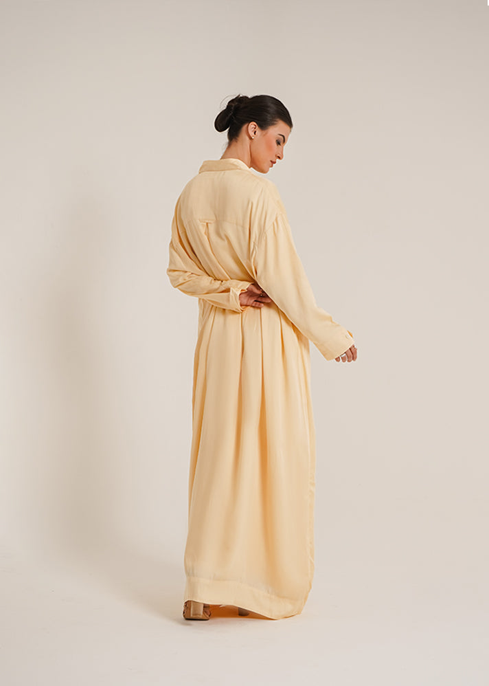 Amal  Butter Abaya &Laila  Butter Slip