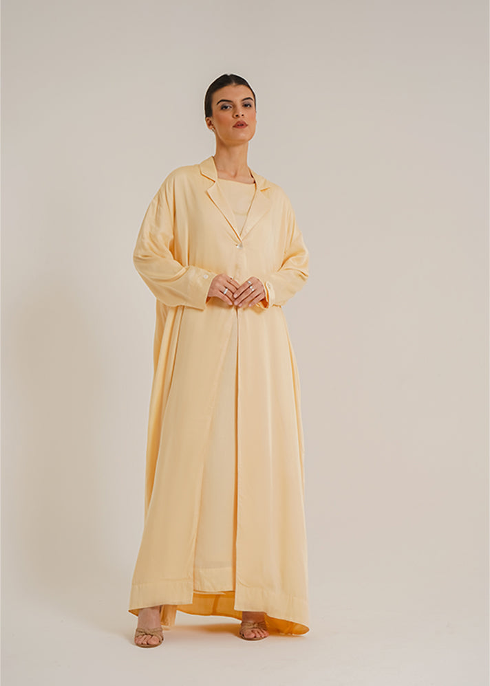 Amal  Butter Abaya &Laila  Butter Slip