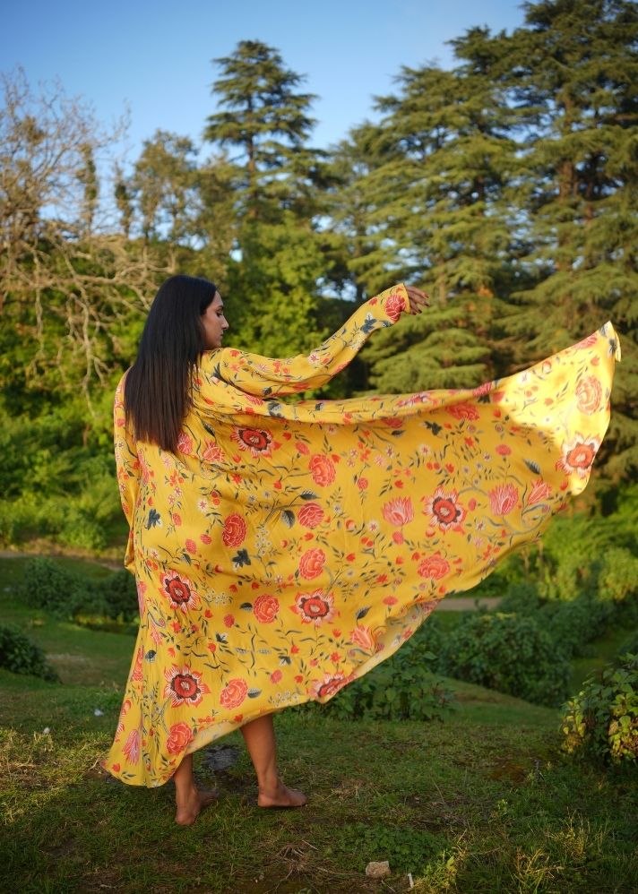 Mustard & Russet Laxmi   Dress