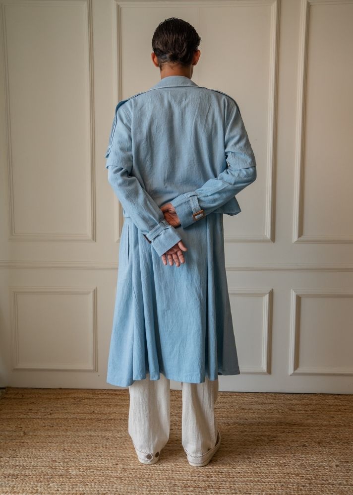 Materiality Unisex Deconstructed Trench
