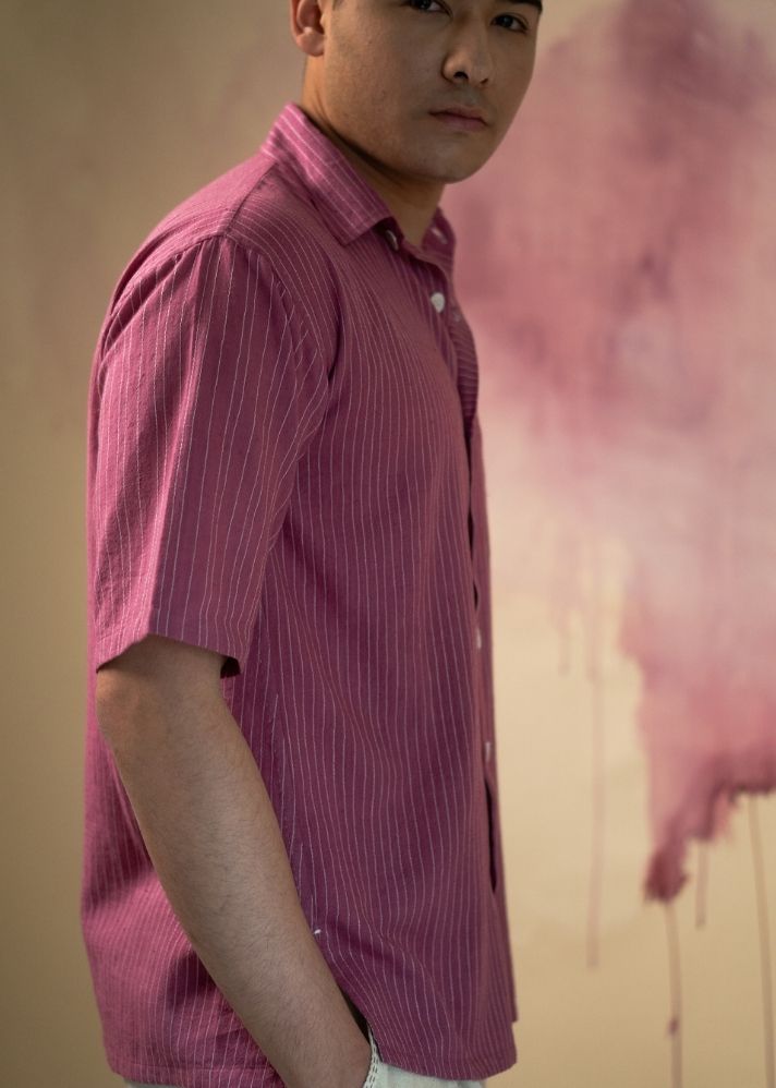 Phosphene Stitch Lines Shirt