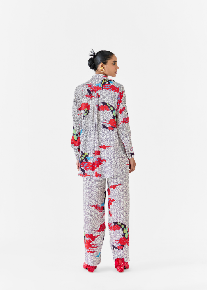 Koi Shirt & Trousers Co-Ord