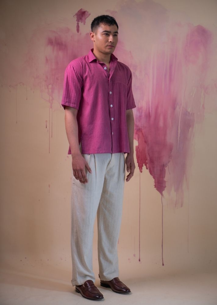 Phosphene Stitch Lines Shirt