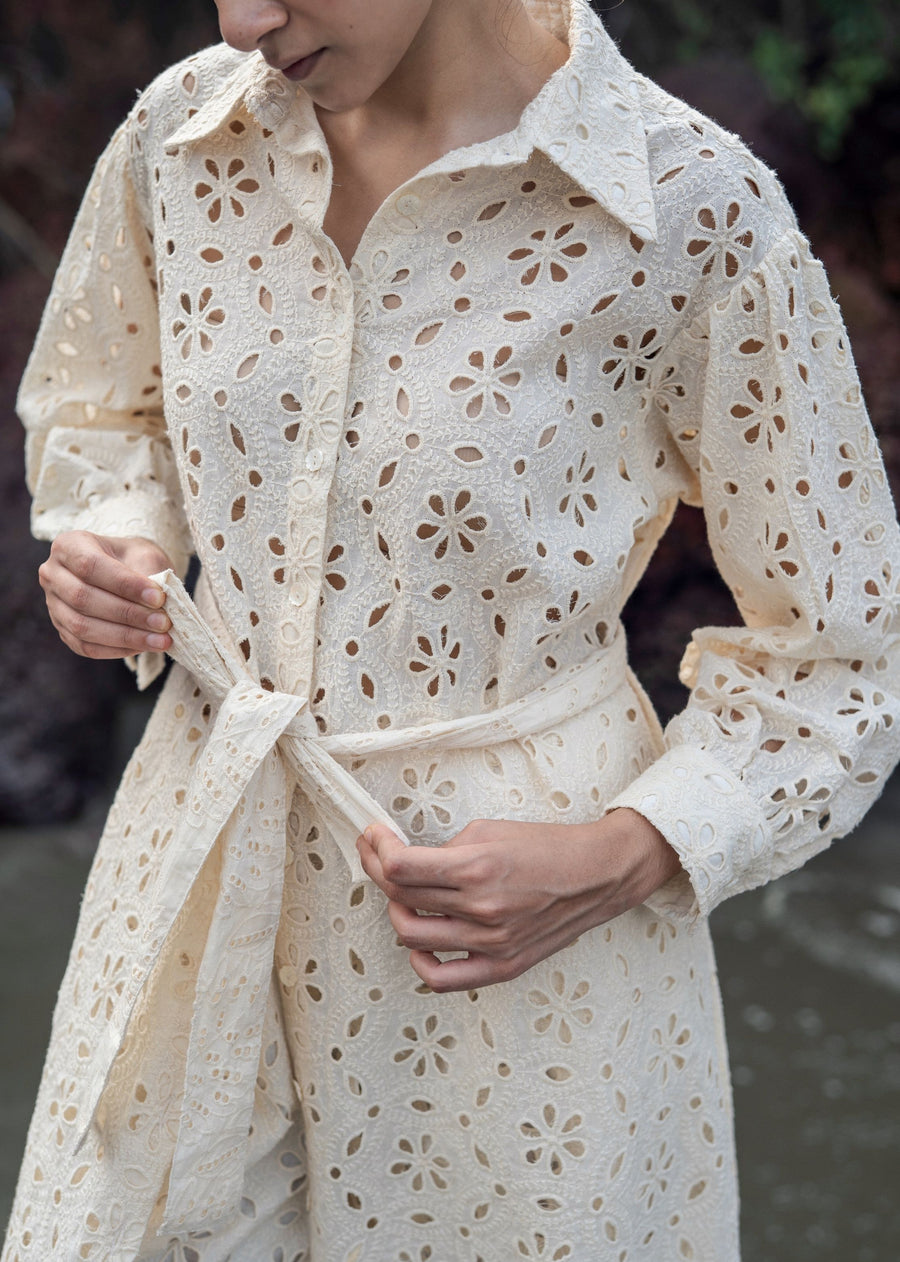 Zinnia Embroidered Dress- RA/SS/23