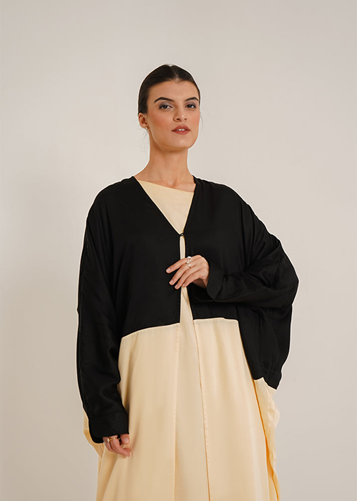 Carla Dual Black Abaya