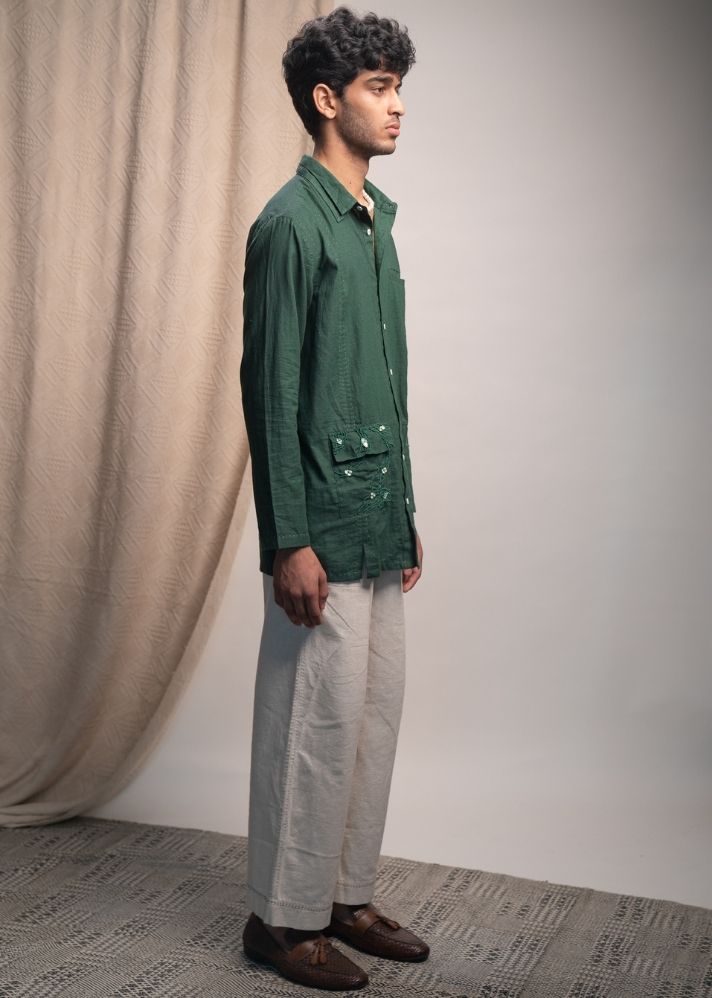 Rewind Panelled Shirt
