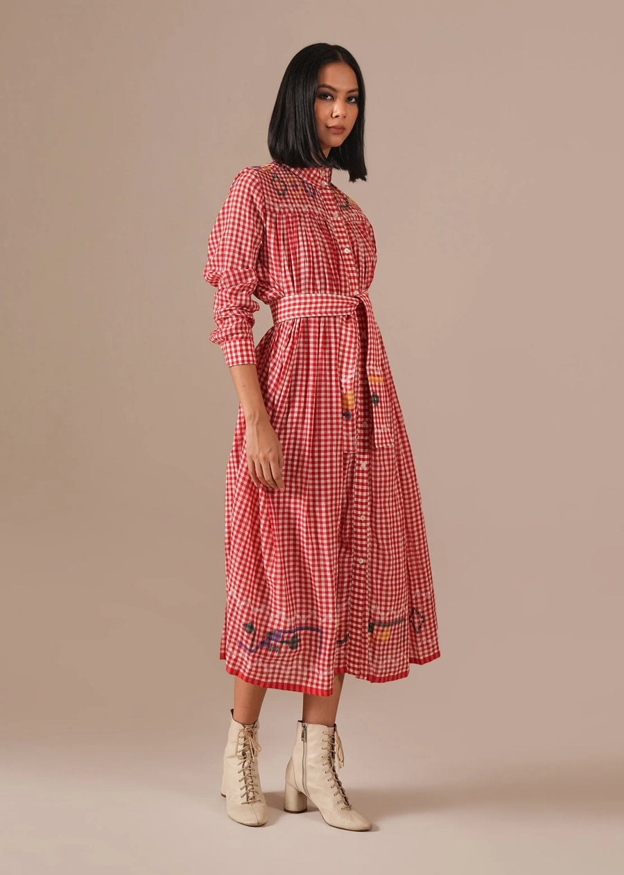 Cherry Blossom Cotton Dress