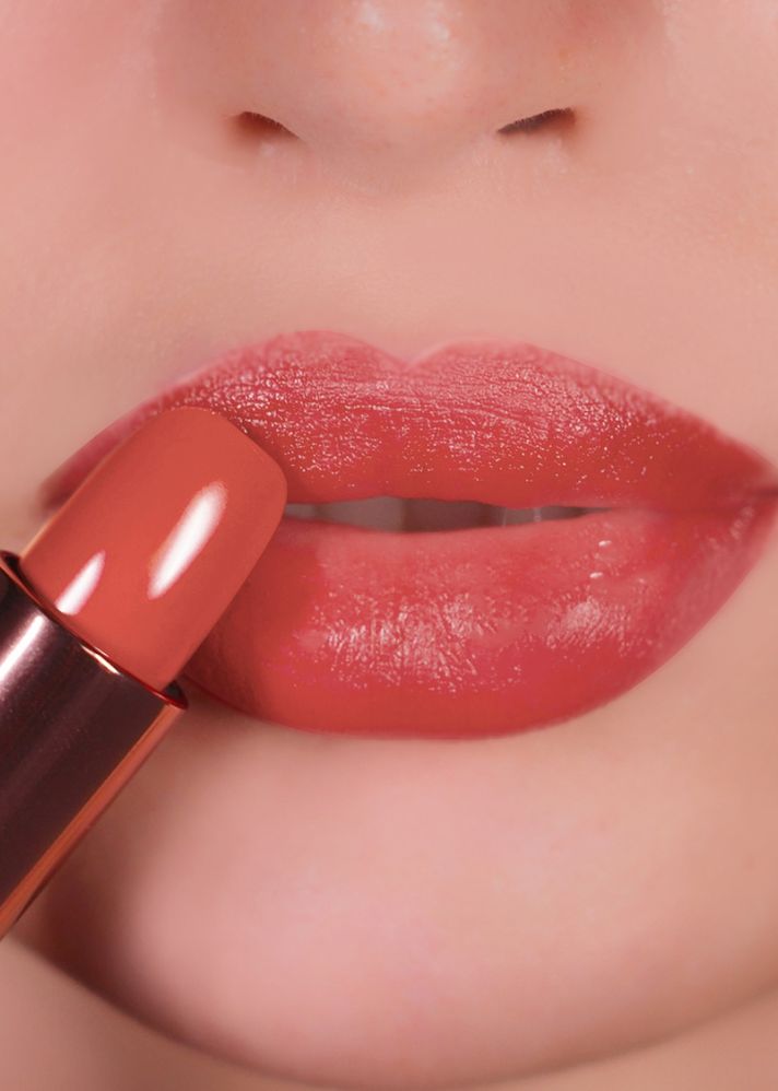 Terracotta Lipstick-Clean Beauty Lip Color