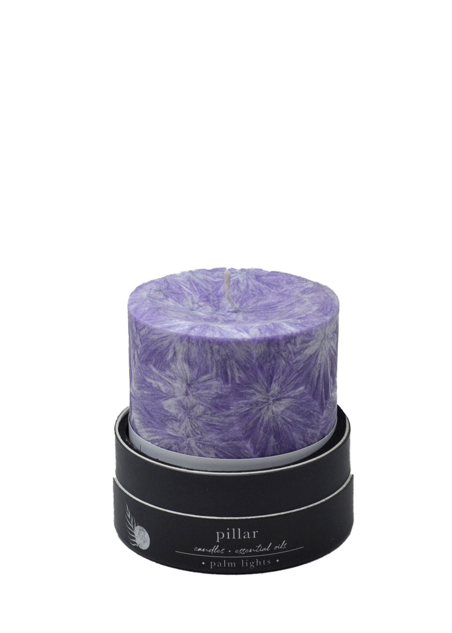 Lavender Forever Pillar Candle