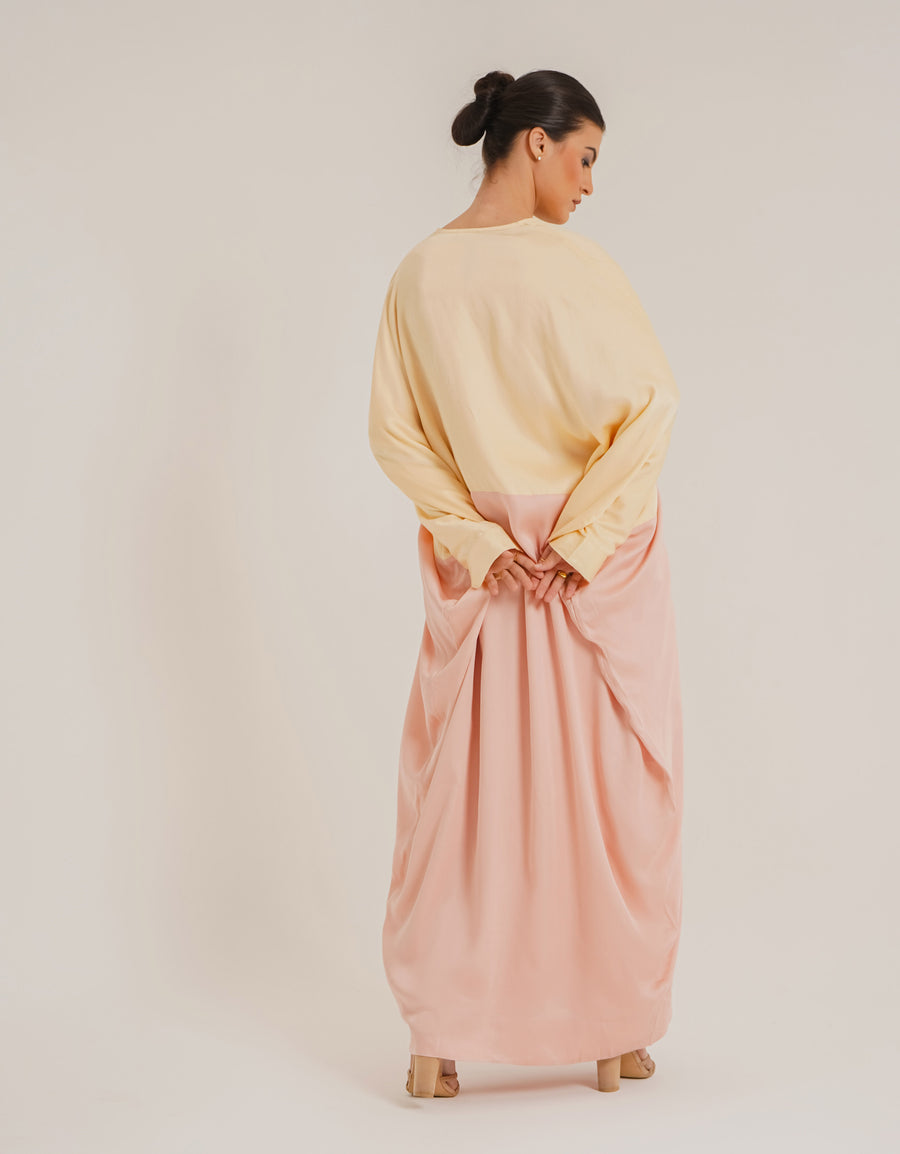 Carla Dual Rose Abaya