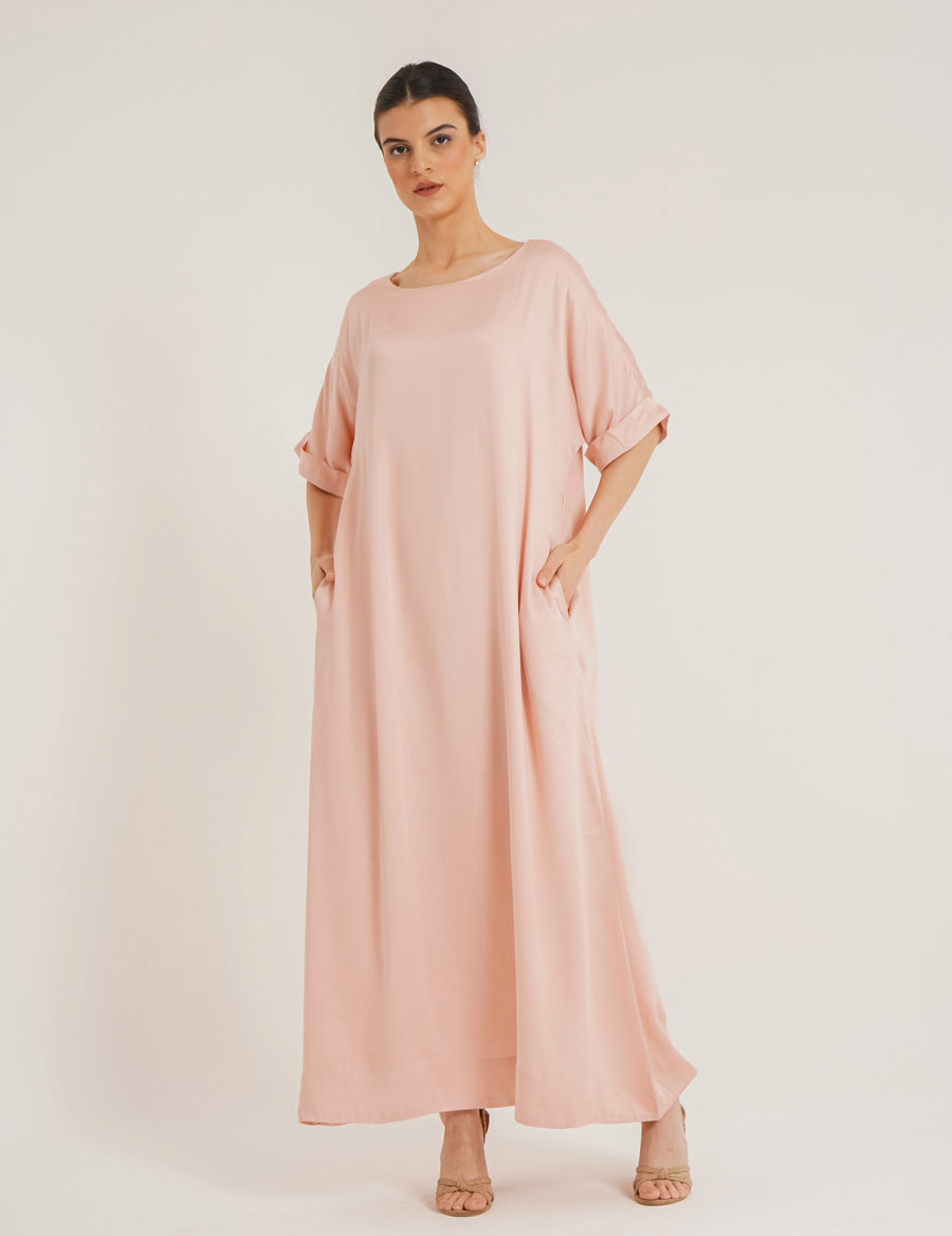 Reem Rose Abaya &Laila Rose Slip