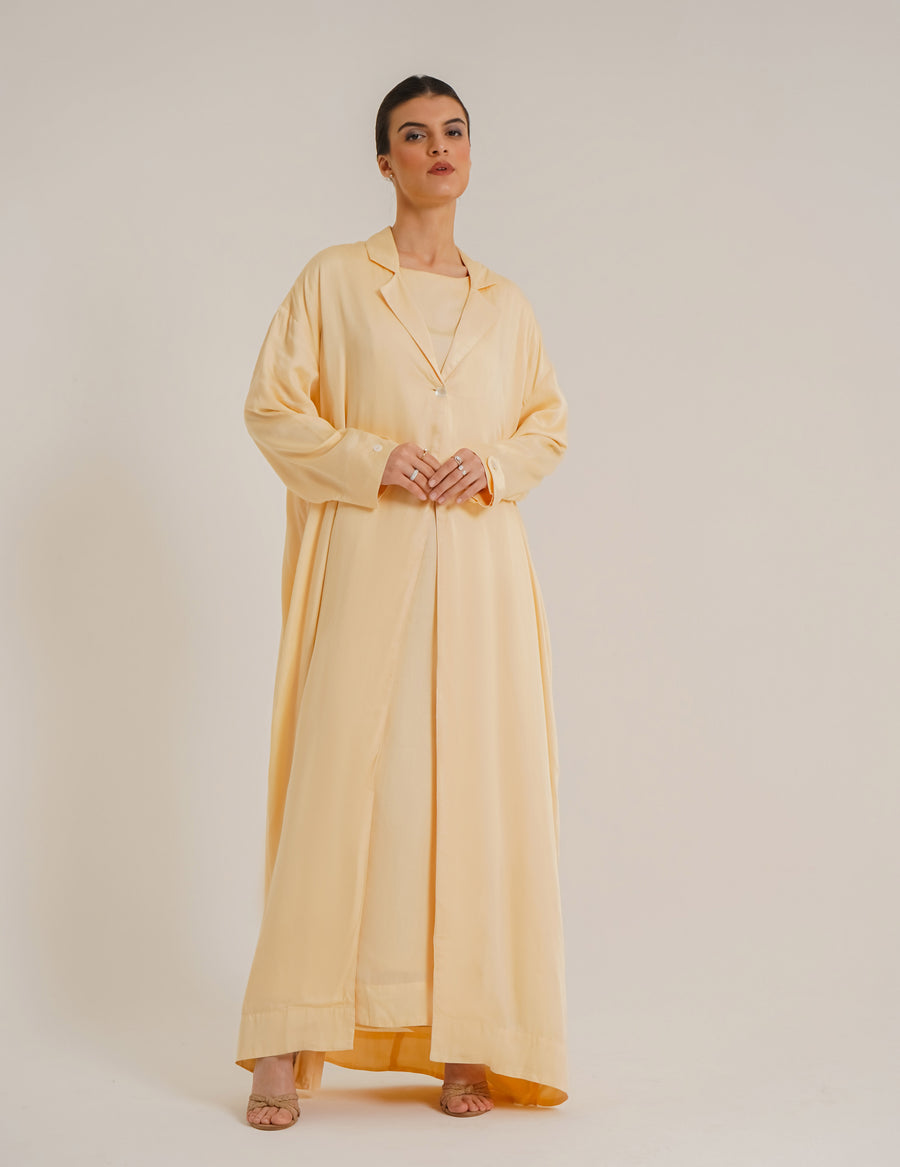 Amal  Butter Abaya &Laila  Butter Slip