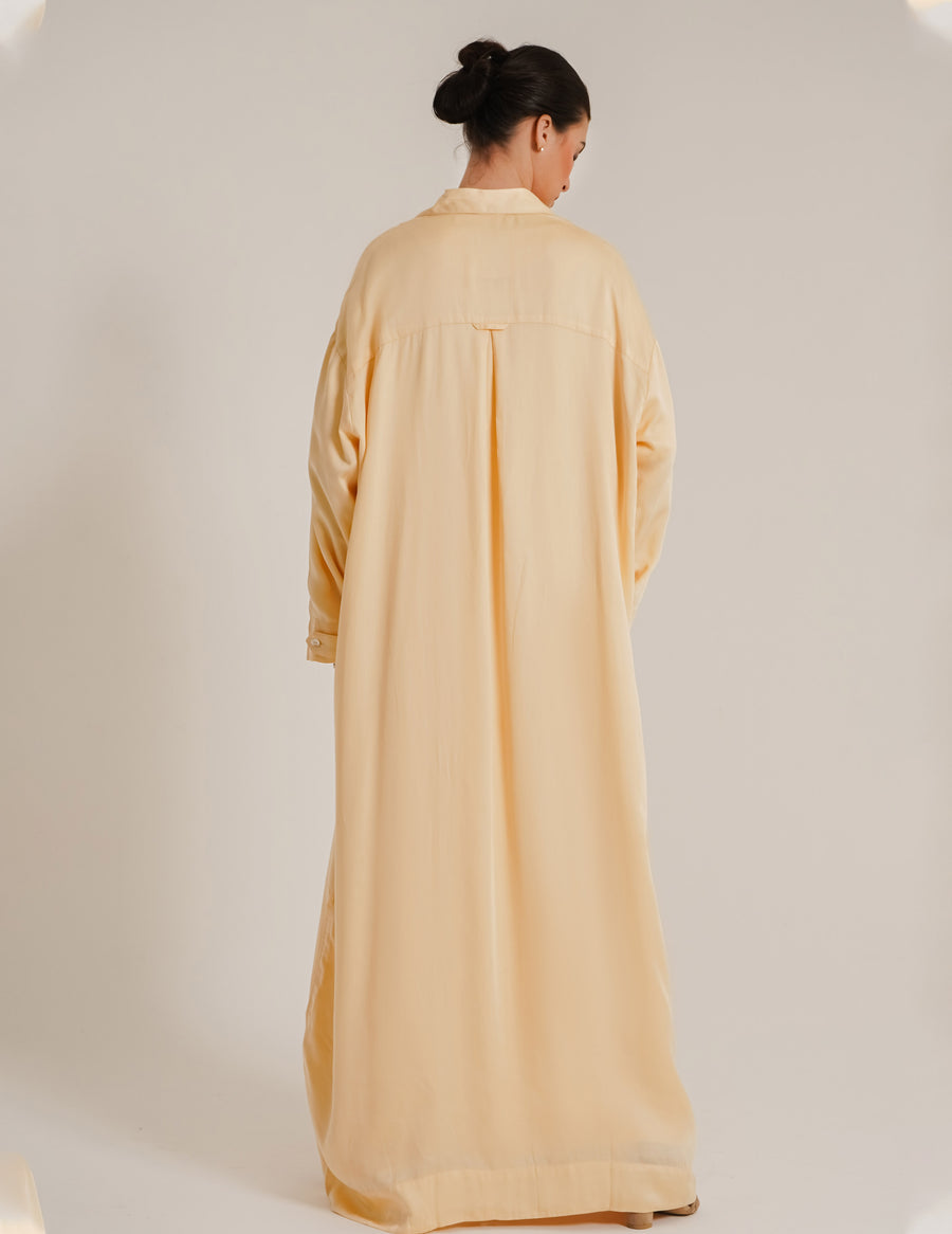 Amal  Butter Abaya &Laila  Butter Slip