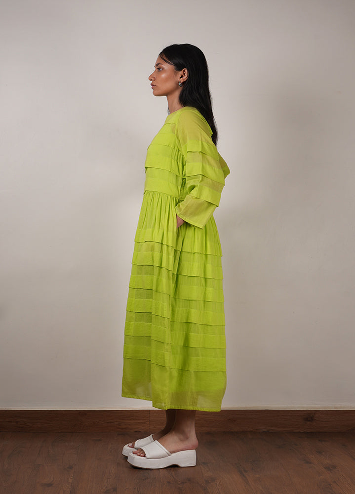 Mati Pleated Dress