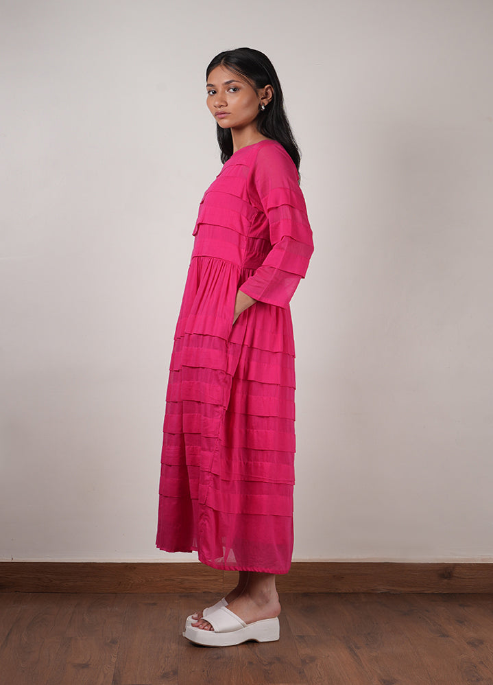 Mati Pleated Dress