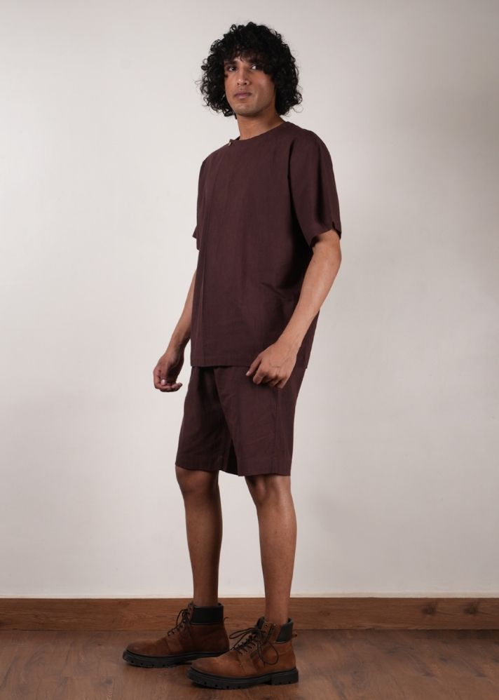 Roots Men's Overlap Co-ord Set (2 PCS)