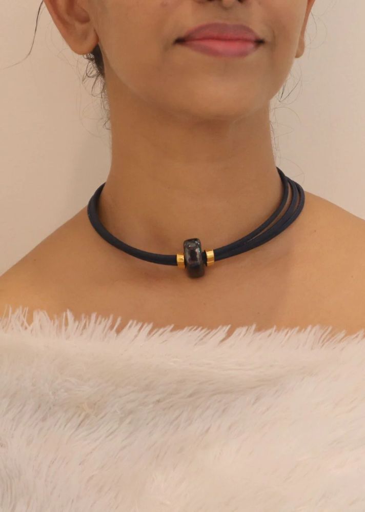 Midnight Blue Choker