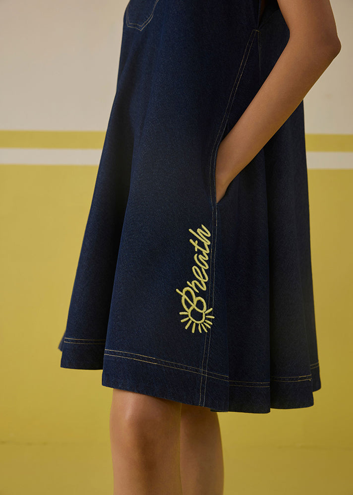 The Daisy  Denim Dress