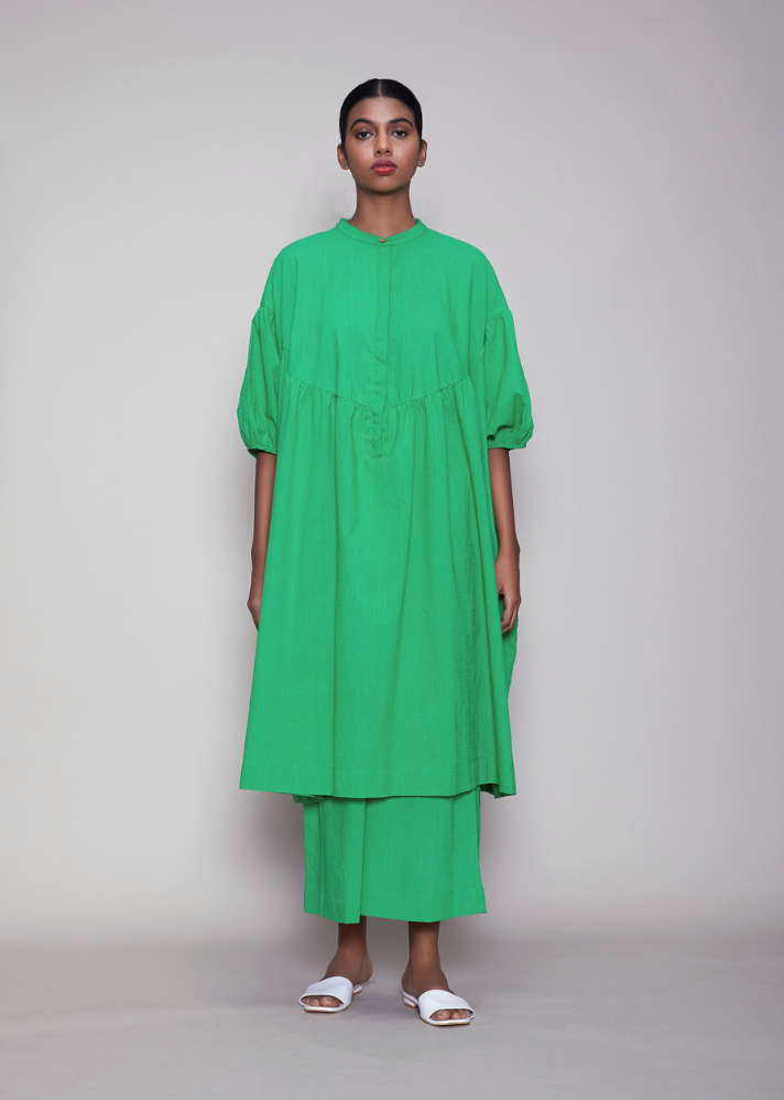 Acra Tunic Dress Green - onlyethikal