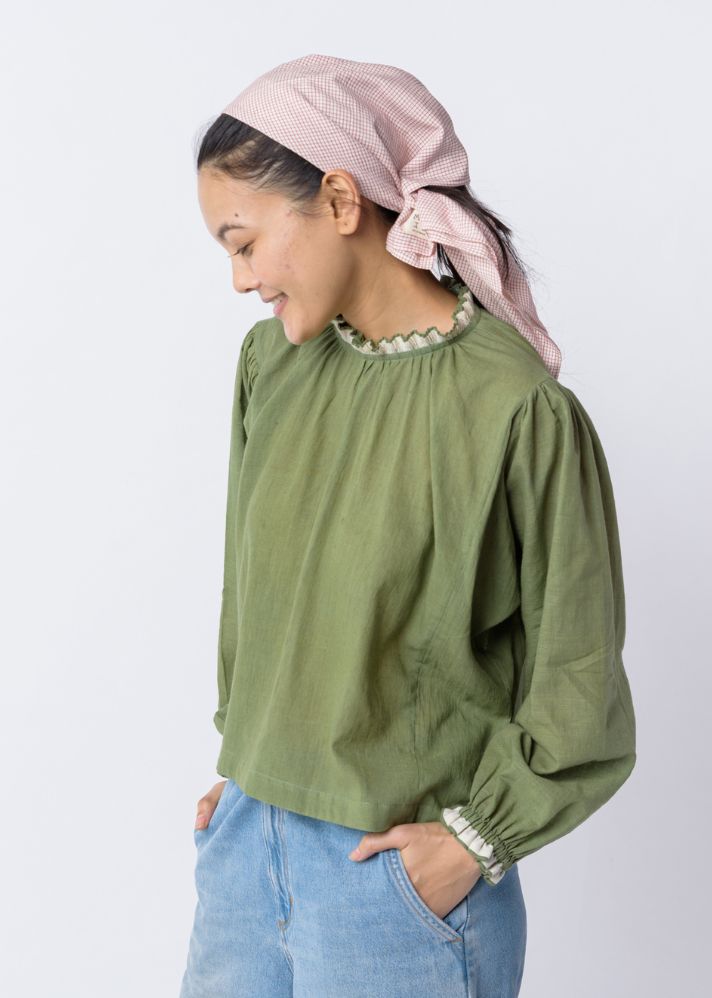 Sage Green Floaty Top