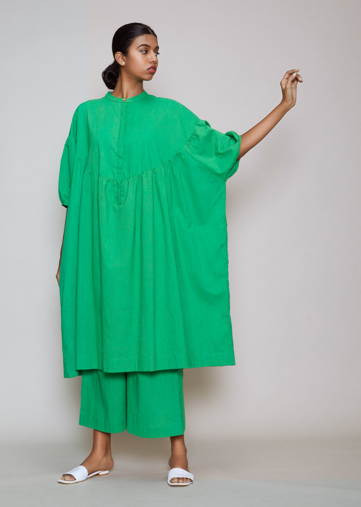Acra Tunic Dress Green - onlyethikal