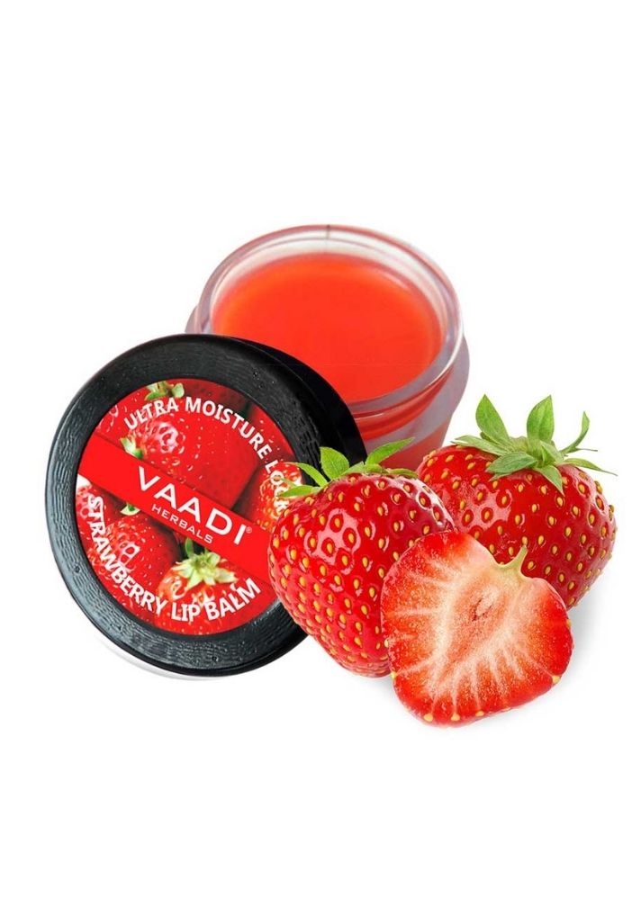 Product image of Vaadi Organics Nourishing Organic Strawberry and Honey Lip Balm, curated by Only Ethikal