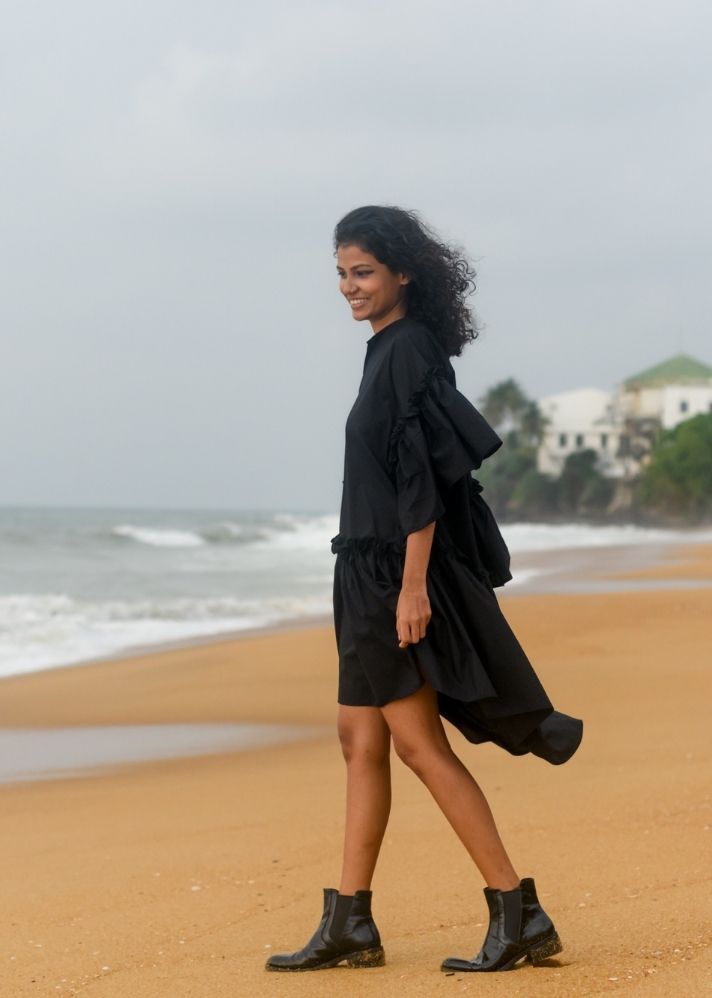 Black Celie Dress