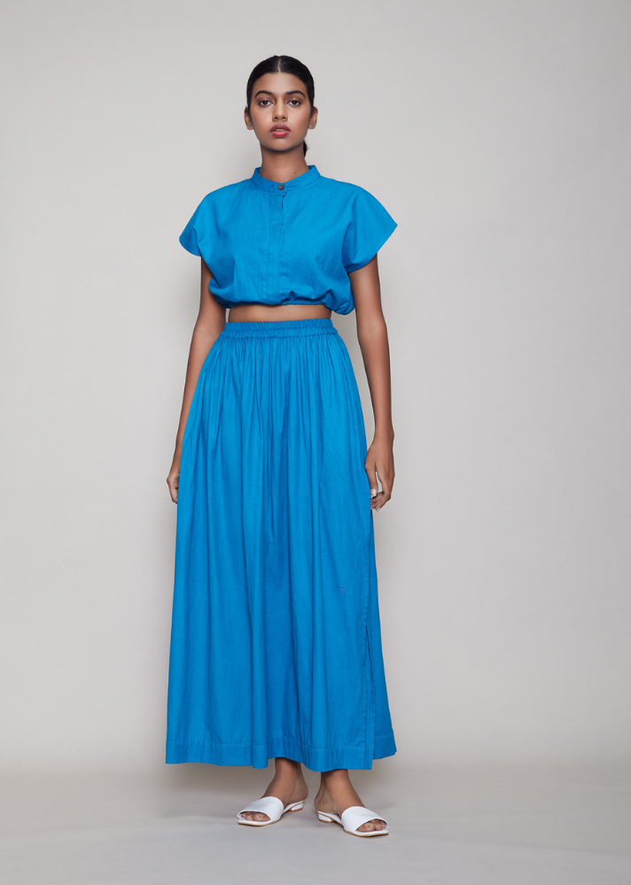 Sl Skirt Blue - onlyethikal