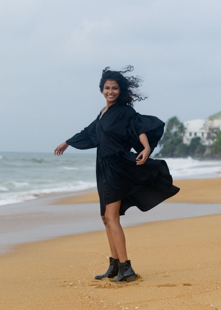 Black Celie Dress