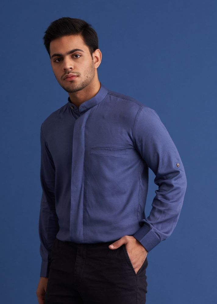 Oxford Shirt Navy Blue