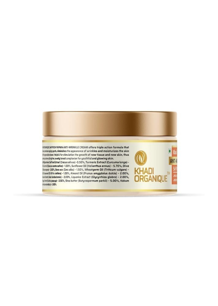 Anti-Wrinkle Cream - Khadi Organique