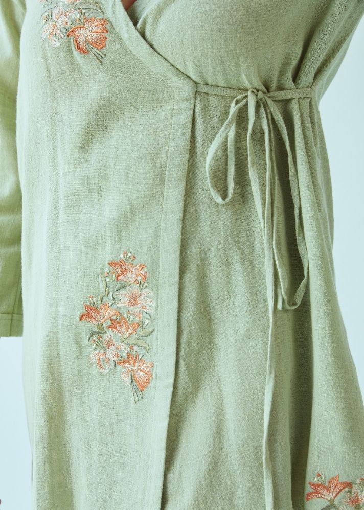 Endless Summer Handwoven Organic Cotton Wrap Dress - onlyethikal