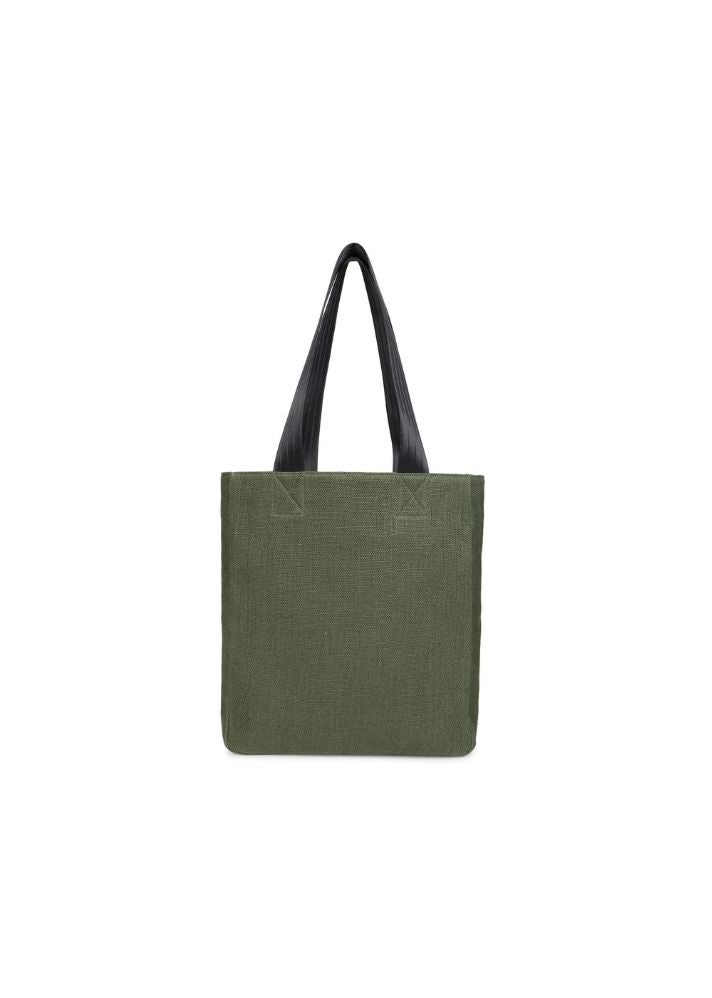 Product image of Grey Upcycled Cotton Lifestyle Tote- 227.3, curated by Only Ethikal