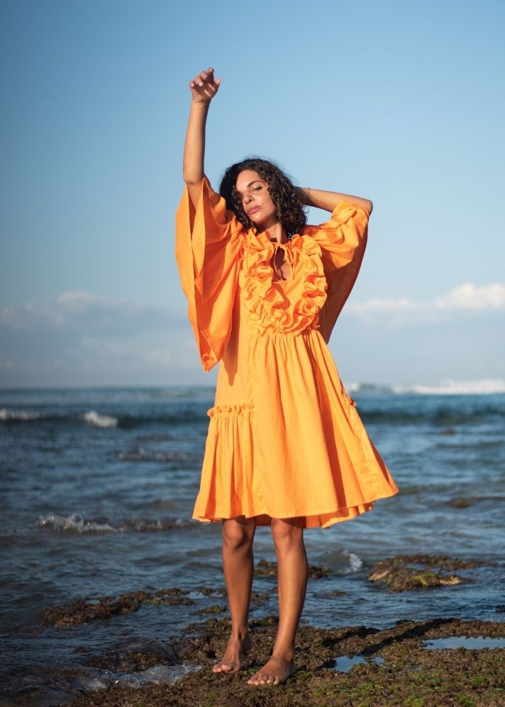 Orange Tula Dress
