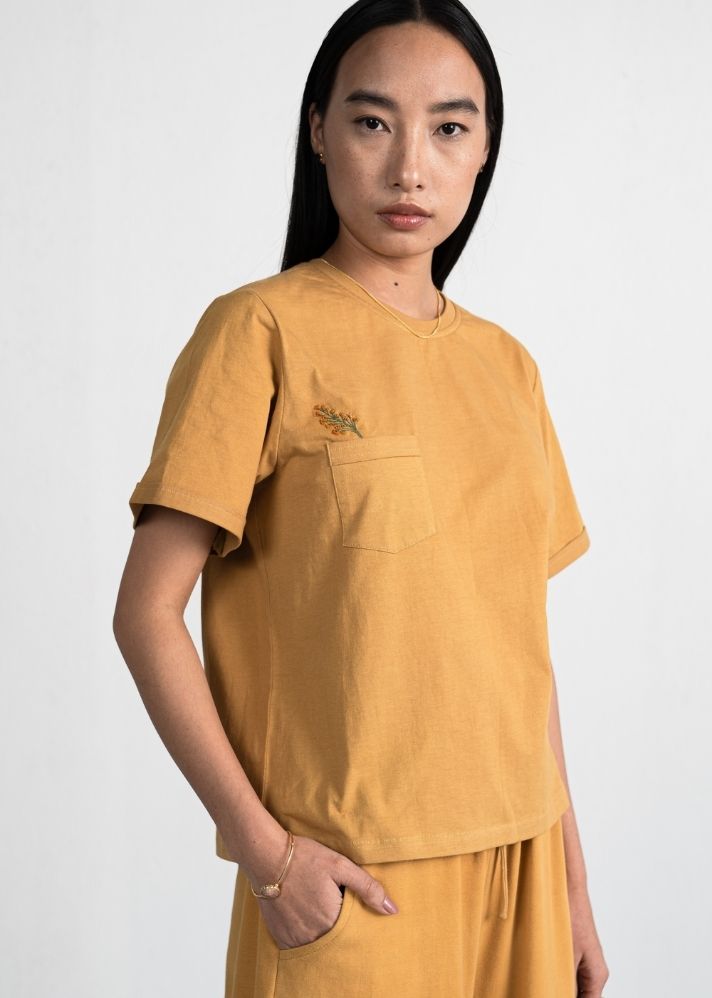 The Dawn Organic Cotton Knit T-Shirt - onlyethikal