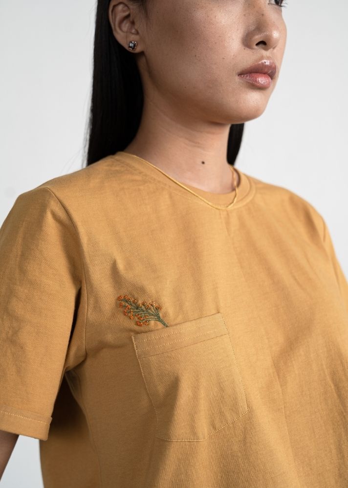 The Dawn Organic Cotton Knit T-Shirt - onlyethikal