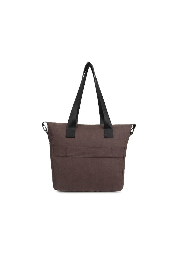 Product image of Purple Upcycled Cotton Globetrotter Laptop Travel Tote- 155.3, curated by Only Ethikal