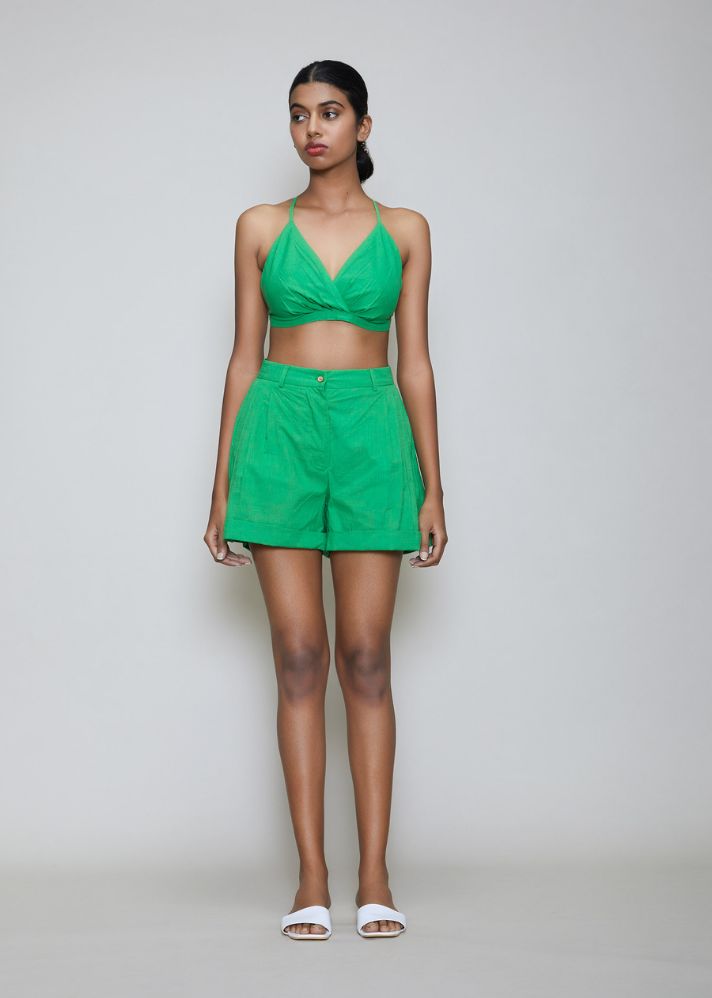 Pl Shorts Green - onlyethikal