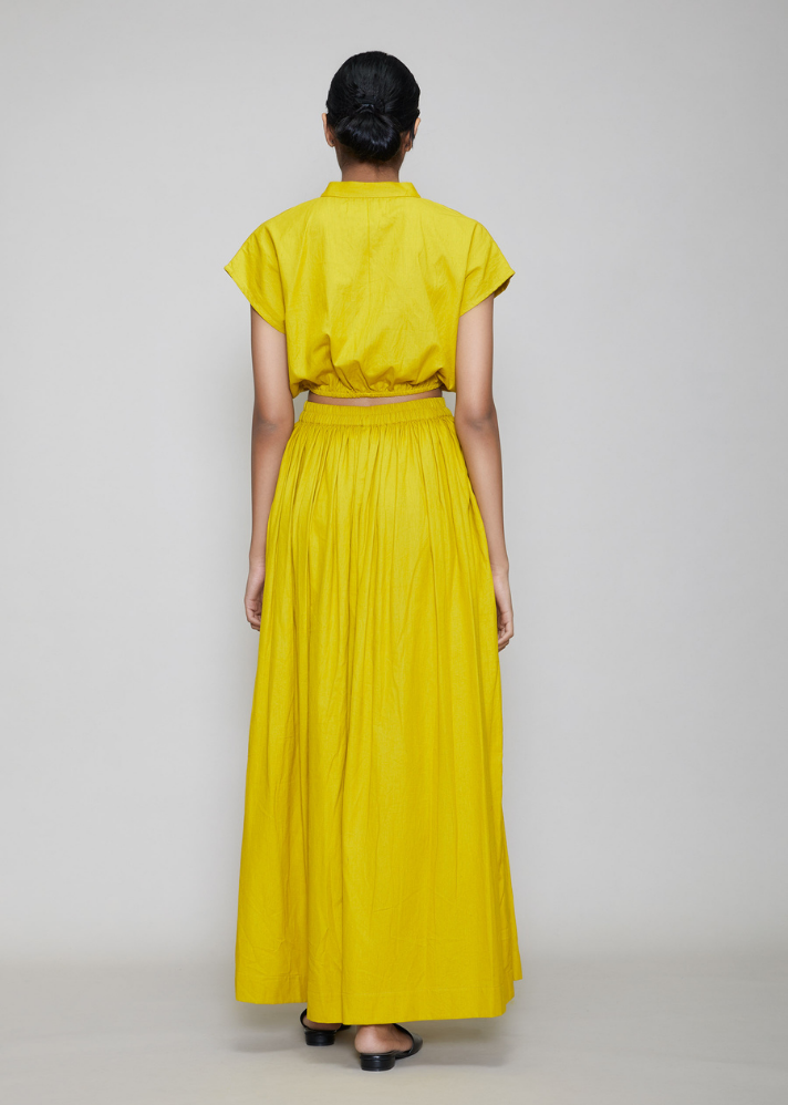 Sl Skirt Yellow - onlyethikal