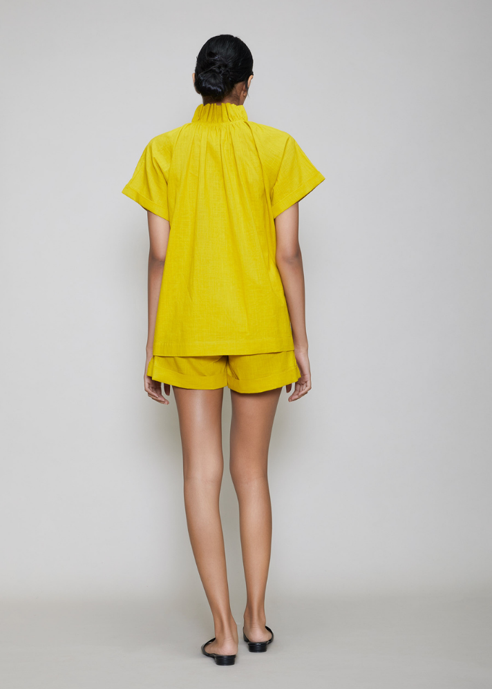 Toraa & Shorts Set Yellow - onlyethikal