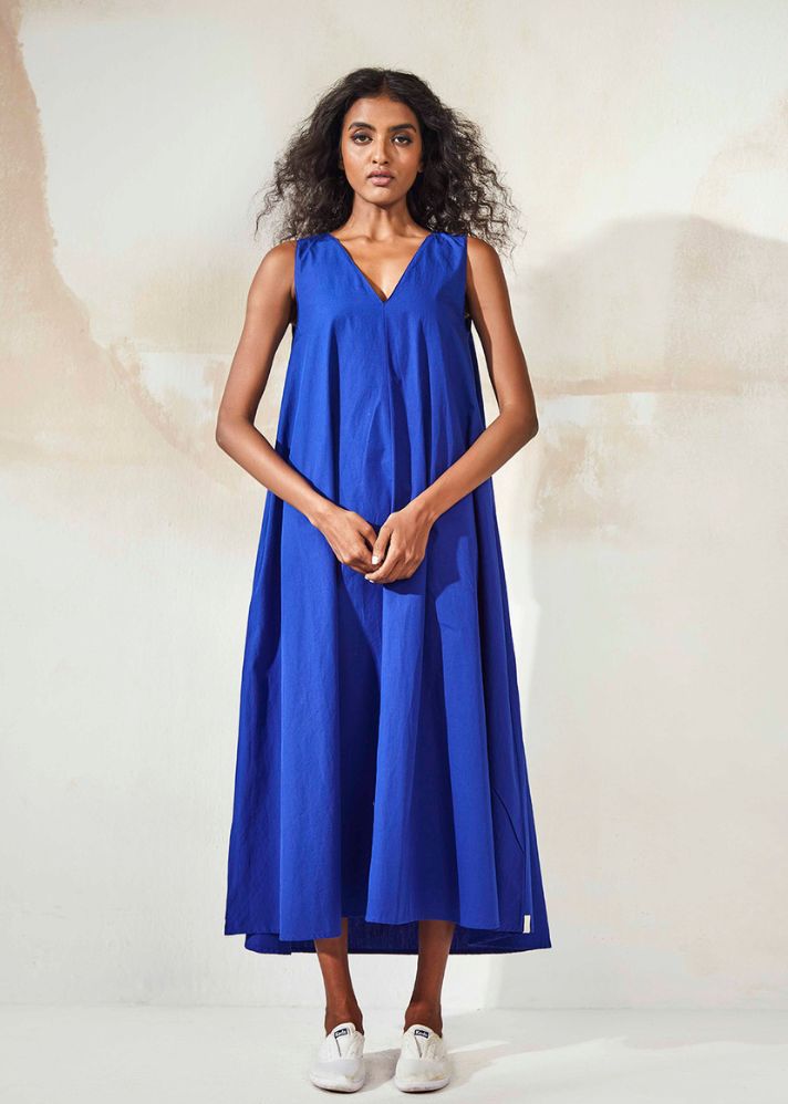 Blue Brine Maxi Dress